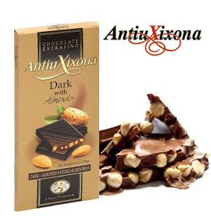 Chocolate-negro-con-almendra-premium-ANTIU-XIXONA-125-GR