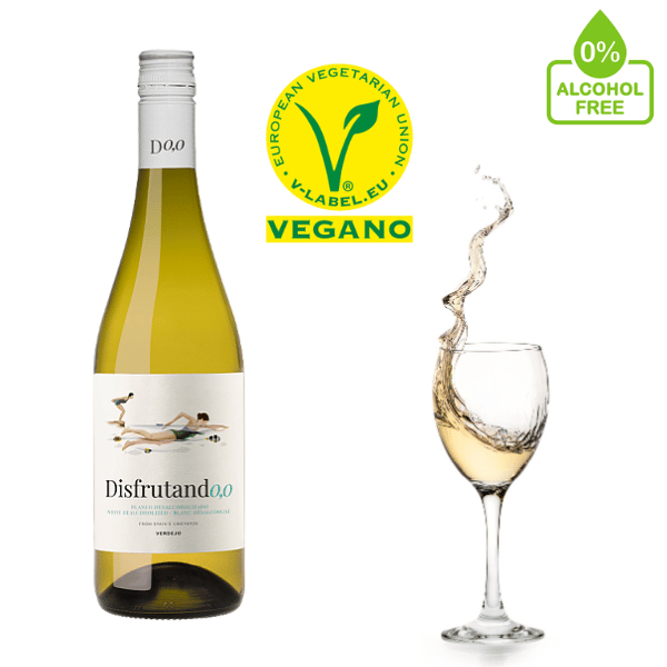 Disfrutand0,0 Verdejo ohne Alkohol