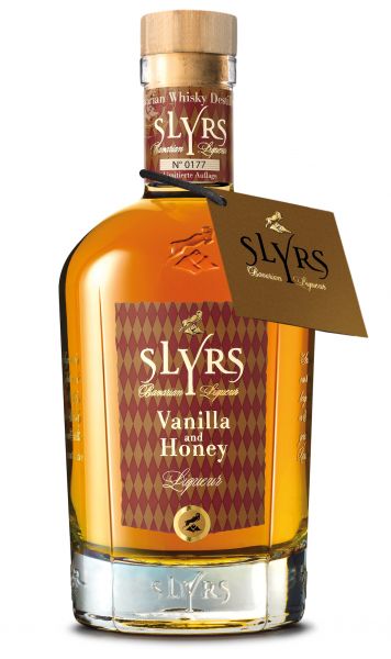 SLYRS Bavarian Whisky Liquer Vanilla & Honey 30% vol. 0,35l